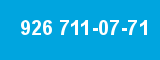 926 711-07-71 926 711-07-71